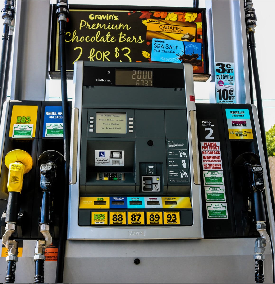 Gas Station Pump Graphics